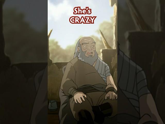 Iroh: "She's crazy and she needs to go down"  | Avatar #Shorts