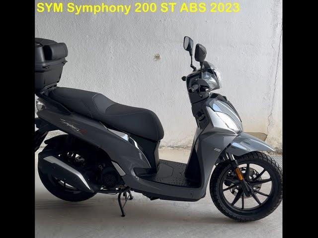 Sym Symphony ST 200i ABS 2023 İnceleme