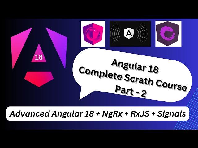 Complete Angular Course Part 2: Advanced NgRx, RxJS & Angular Signals