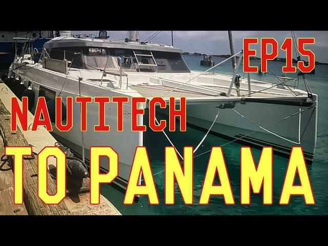 Сильный ветер Aruba Карибское море Nautitech ep15