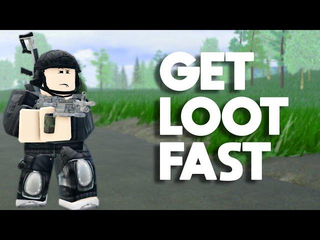 How To Get Loot FAST | Roblox Aftermath