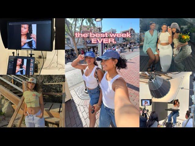 Week in our life | LA edition (Hair campaign, Disney Land etc. )