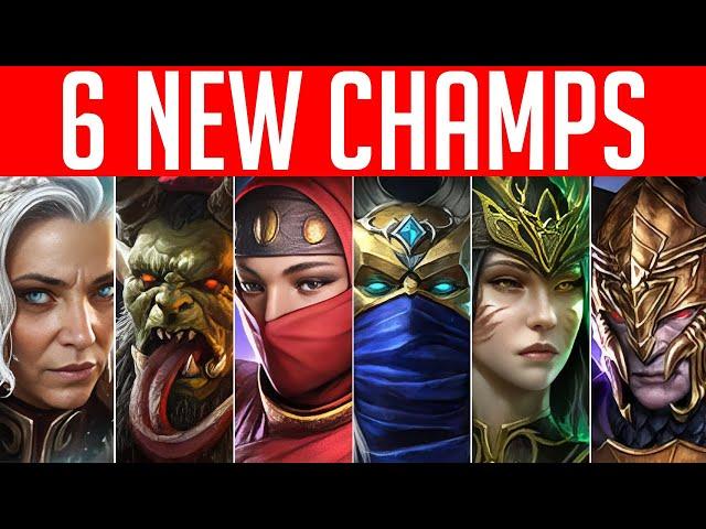 XMAS SPECIAL 6 NEW CHAMPS! | Raid: Shadow Legends