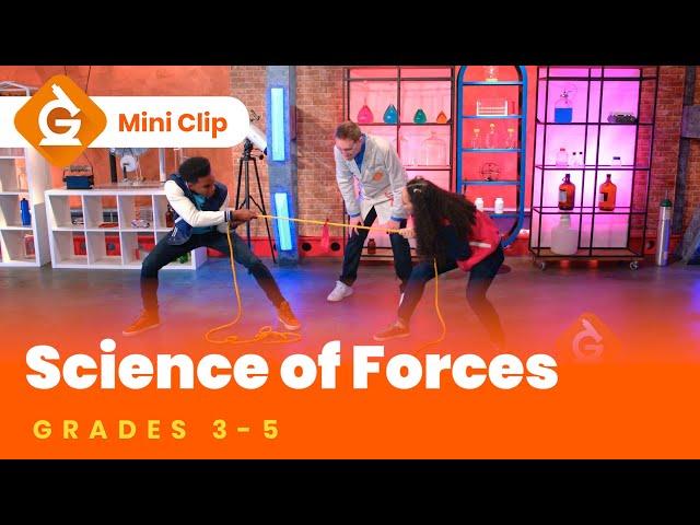 Forces for Kids | Balanced and Unbalanced | Science Lesson for Grades 3-5 | Mini-Clip