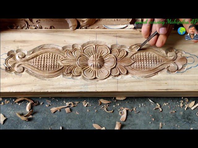 Wood carving work making full video upload wood work wonderful design wood carving Mahindra AP