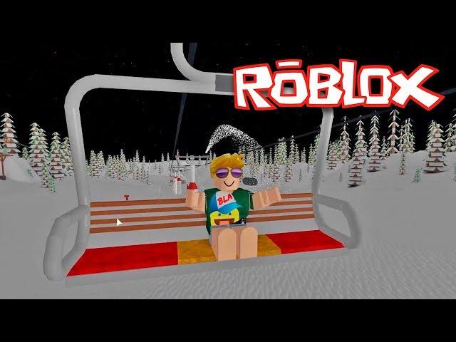 ЛЫЖНЫЙ КУРОРТ В РОБЛОКС КАТАЕМСЯ НА СНОУБОРДЕ Не Пускают На Подъемник | Roblox Ski Resort Simulator