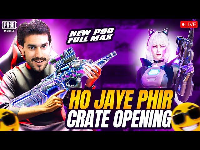 To Hojai Devious Cybercat P90 Ke Crate Opening || FM NASIR IS BACK || PUBG MOBILE