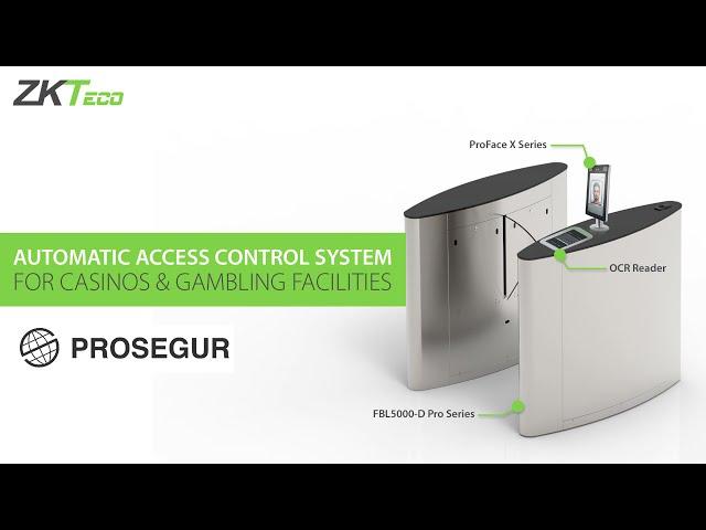 FBL5000-D Pro Series | Automatic Access Control System for Casinos & Gambling facilities