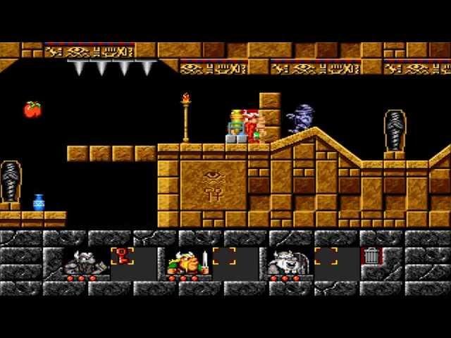 The Lost Vikings Gameplay - MS-DOS / PC (1993) - Level 16 (JMNN)