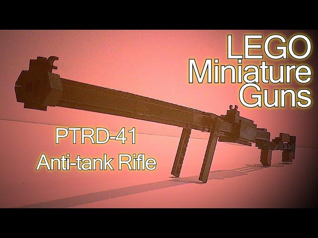 LEGO Miniature Guns | PTRD-41 Anti-tank Rifle