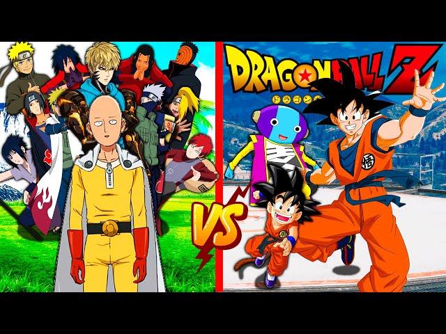 SAITAMA vs SON GOKU! NARUTO TECHNICAL SCHOOL! School Battle (GTA V) Johnny Johnny