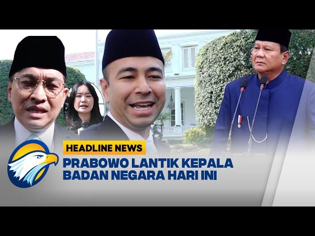 [HEADLINE NEWS 22/10] - Pelantikan Kepala Badan di Istana Negara