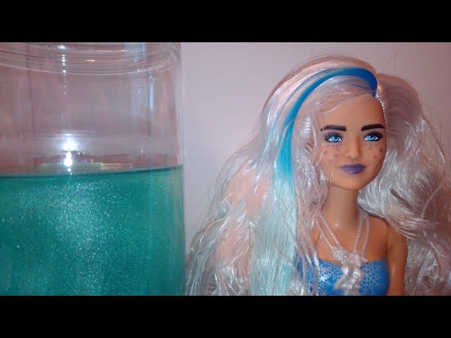 Проверяю теорию семёрок: Barbie русалки color reveal, коды серия 4