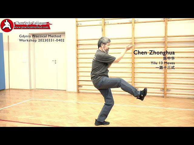 Chen Zhonghua Practical Method Yilu 13-Gdynia Workshop 20230401