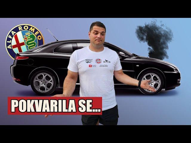 Alfa nije dugo izdržala... Ali je stigla do Srbije!