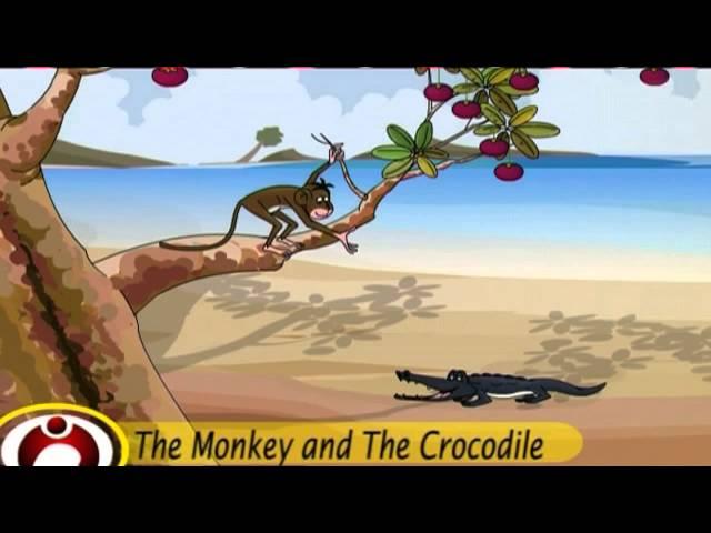 Animation Story | The Monkey And The Crocodile Part 1 | Pappathi