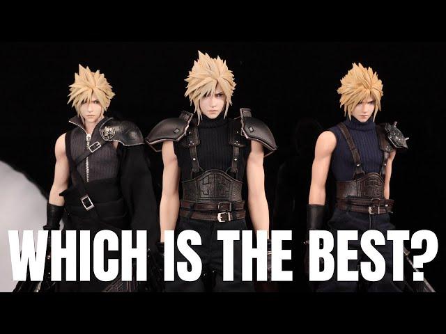 Gametoys Cloud Strife First Class Final Fantasy VII Rebirth Remake Review & Comparison