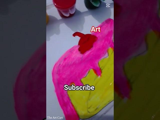 tempera paint #artshorts #painting #viralshorts #drawing