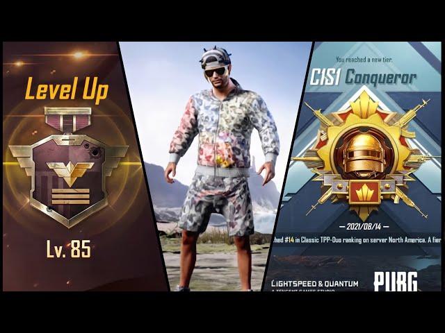 EP140: Level Up ⬆️ 85 + Conqueror C1S1 Special Video - PUBG Mobile