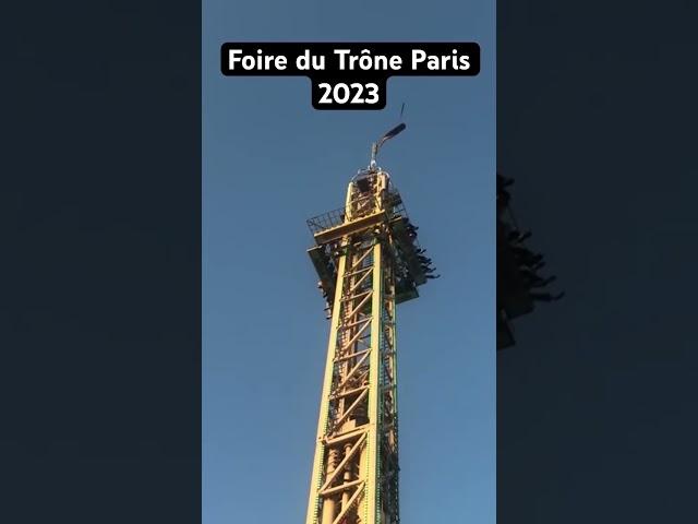 Countdown Funfair Ride Paris Foire du Trône 2023