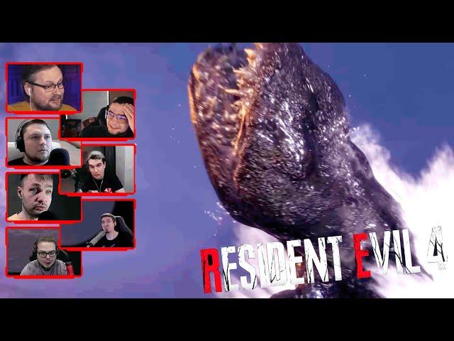 Реакция Летсплейщиков на Дель Лаго | Resident Evil 4 Remake