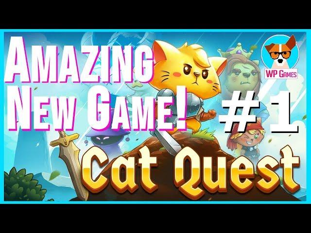 Amazing New Game! | Let's Play Cat Quest [Episode 1] | WonkyPuppy Games