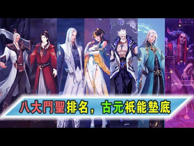 斗破苍穹：八大斗圣强者排名，古元只能垫底！【Battle Through the Heavens】