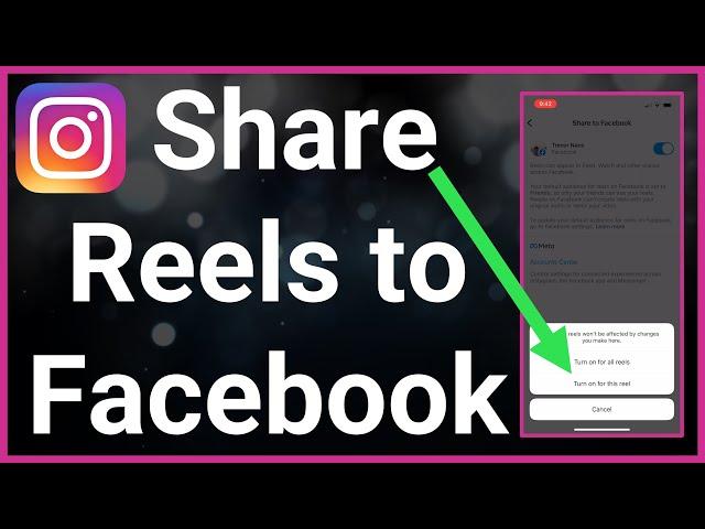 How To Share Instagram Reel To Facebook