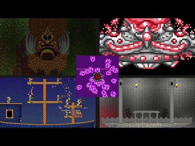 Terraria: Forgotten Evils (All Bosses: Cursed Mode)