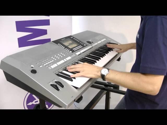 Функция сохранения музыкальных настроек Yamaha PSR-S910