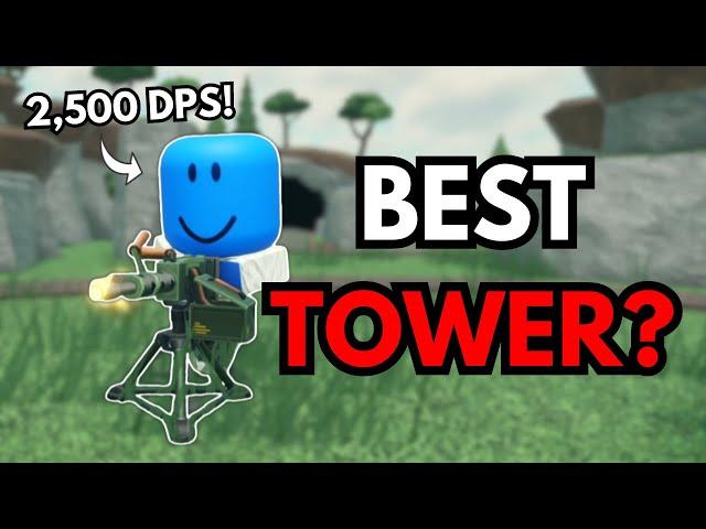 THE NEW GATLING GUN IS BROKEN! | STRONGEST TOWER EVER? - Tower Defense Simulator (UPDATE)