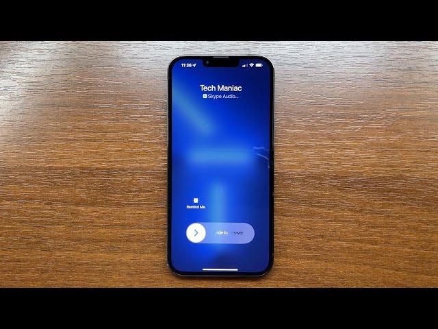 iPhone 13 Pro Max iOS 15 Skype & Teleguard Incoming Calls, Ringtones and Chat