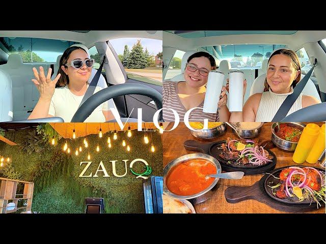 VLOG - Indian Restaurant Date, Shopping Haul & Car Vlog!