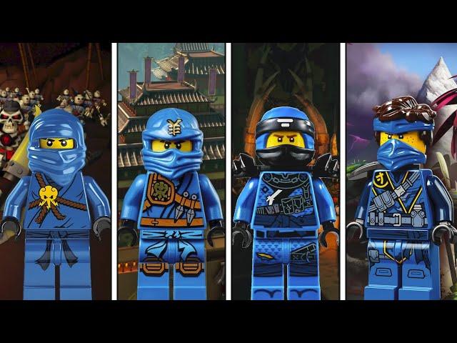 LEGO Ninjago: Evolution Of Jay 2011-2021 (Season 15) #shorts