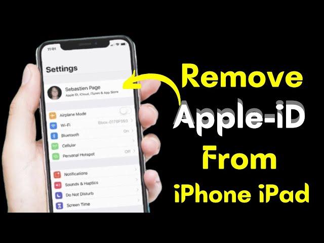 How To Remove Apple ID Without Password 2022