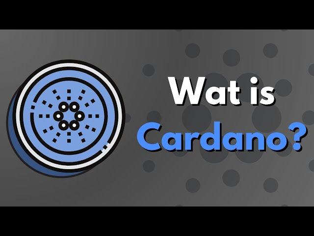 Wat is ADA? Cardano Uitleg met Animaties