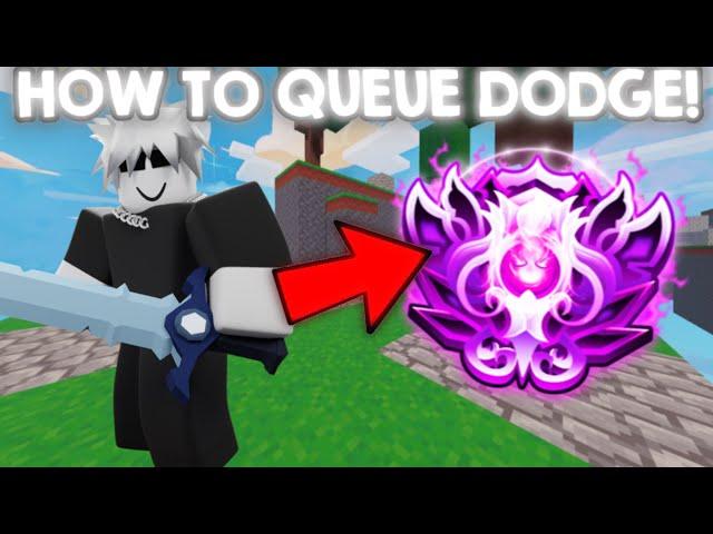 How YOU CAN QUEUE DODGE IN RANKED.. | Roblox BedWars