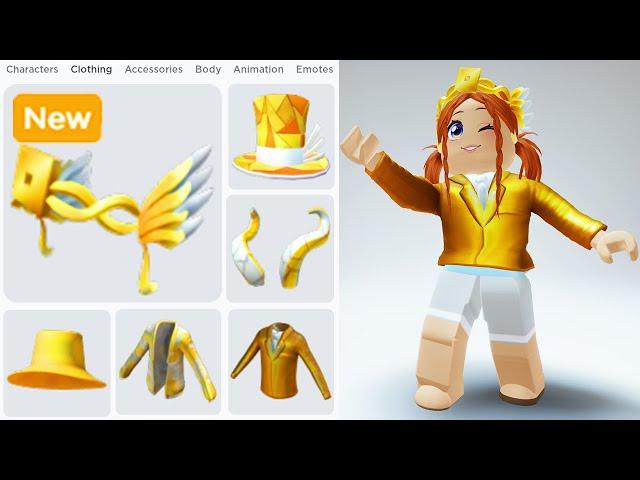 GET *ALL 6 FREE GOLDEN ITEMS* ROBLOX INNOVATION AWARDS