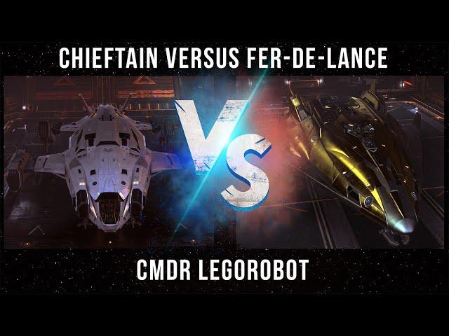 Chieftain vs. FDL PVP against CMDR Legorobot