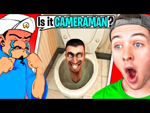 Can You BEAT The AKINATOR?! (SKIBIDI TOILET)