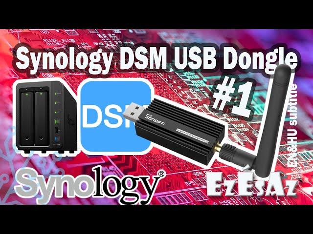 07 Add SONOFF ZigBee 3.0 Dongle E USB to Synology NAS above DSM 7 version