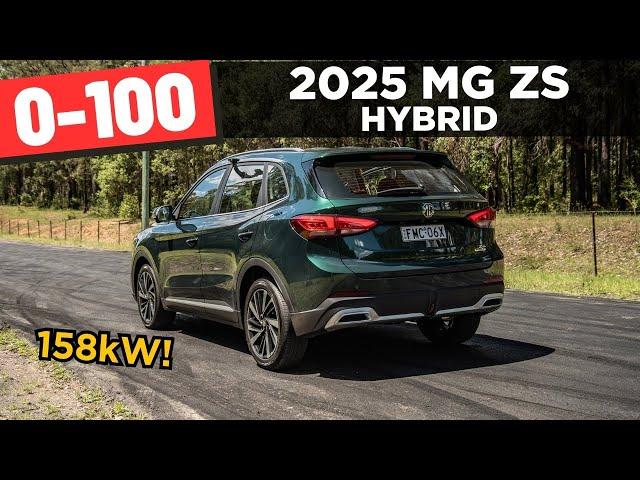 2025 MG ZS Hybrid review: 0-100 & POV test drive