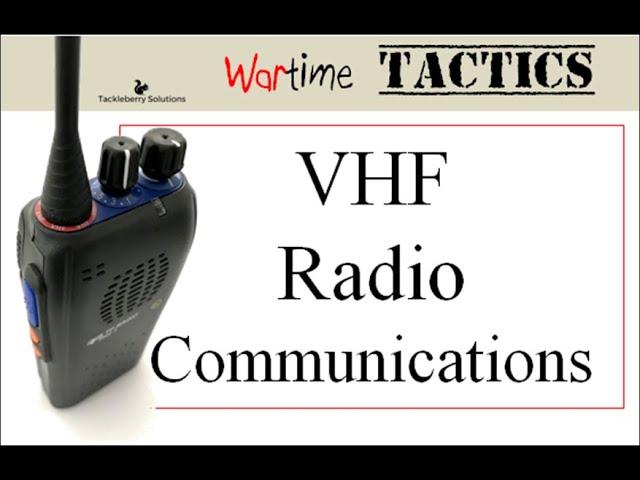 Radio Communications Part1 UHF and VHF