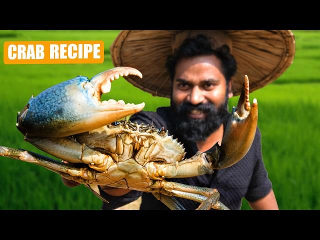 Giant Infused Crab Barbecue | ഞണ്ടിനെ കുത്തിവച്ചു ചുട്ടത് | M4 Tech |