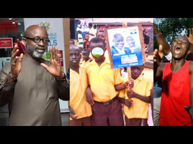 Away,Give Us Our Property! School Children H00t & Cháșe Out NPP Asante Bediatuo-Nana Otu Orders Them