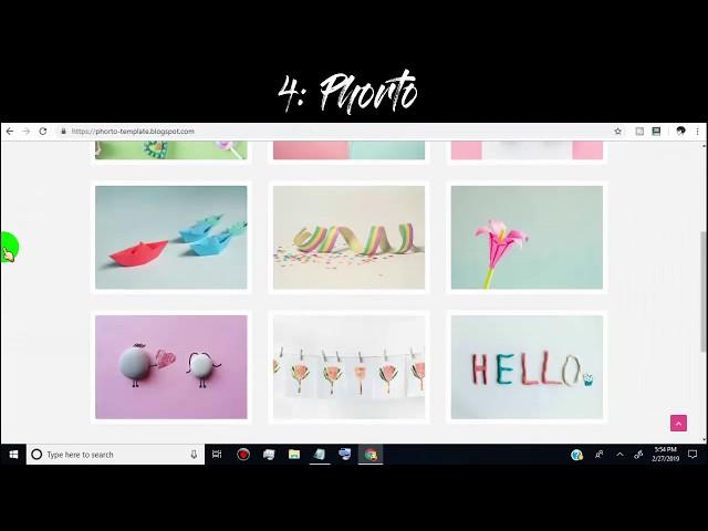 Top 10 Best Free Responsive Blogger Template For Photography Website