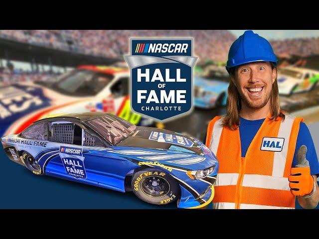 Handyman Hal at the NASCAR Hall of Fame | Race Cars for Kids | Learn about a Nascar Engine