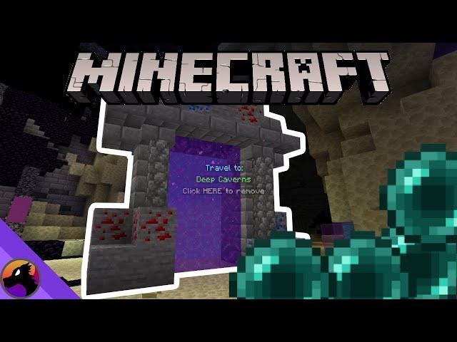 Building a Portal in Hypixel Skyblock!