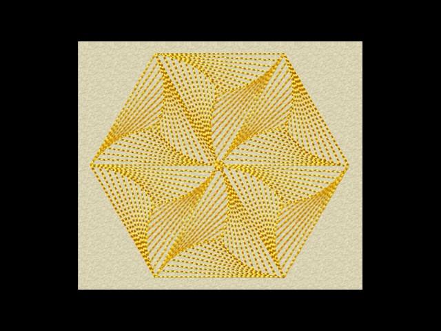 Zentangle Quilting in Embird - Intro