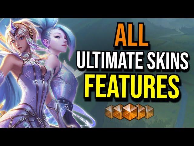 All ULTIMATE Skins Features | League of Legends